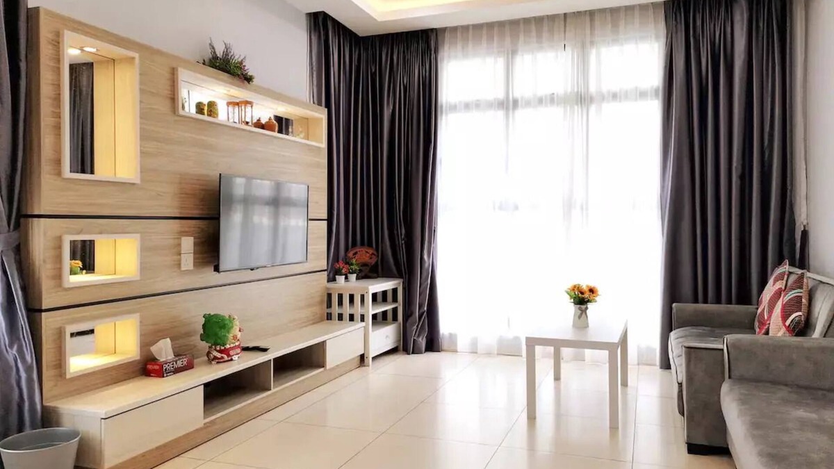Johor Bahru House | WI-FI Spacious 3BR Balcony Viewnn
