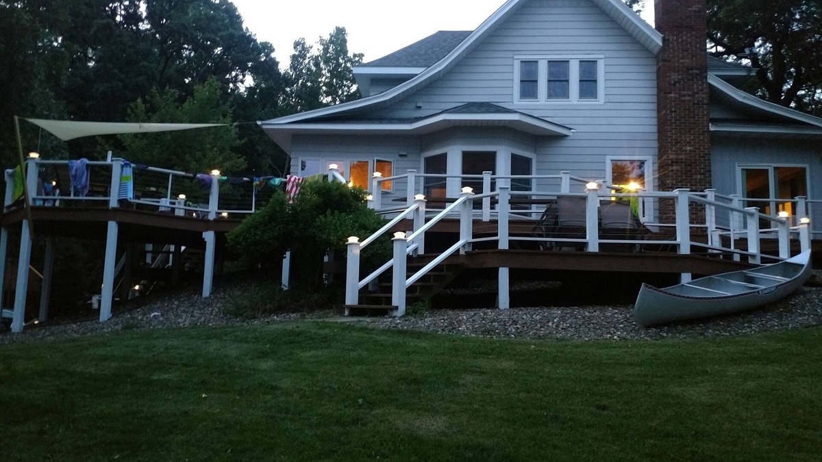 Amery House | WI Lake Home with so much to offer! Only an hour from the Twin Cities!