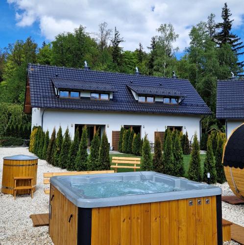 Karpacz Ski Chalet | Widokowo - Domki z widokiem na Śnieżkę z Jacuzzi i Sauną