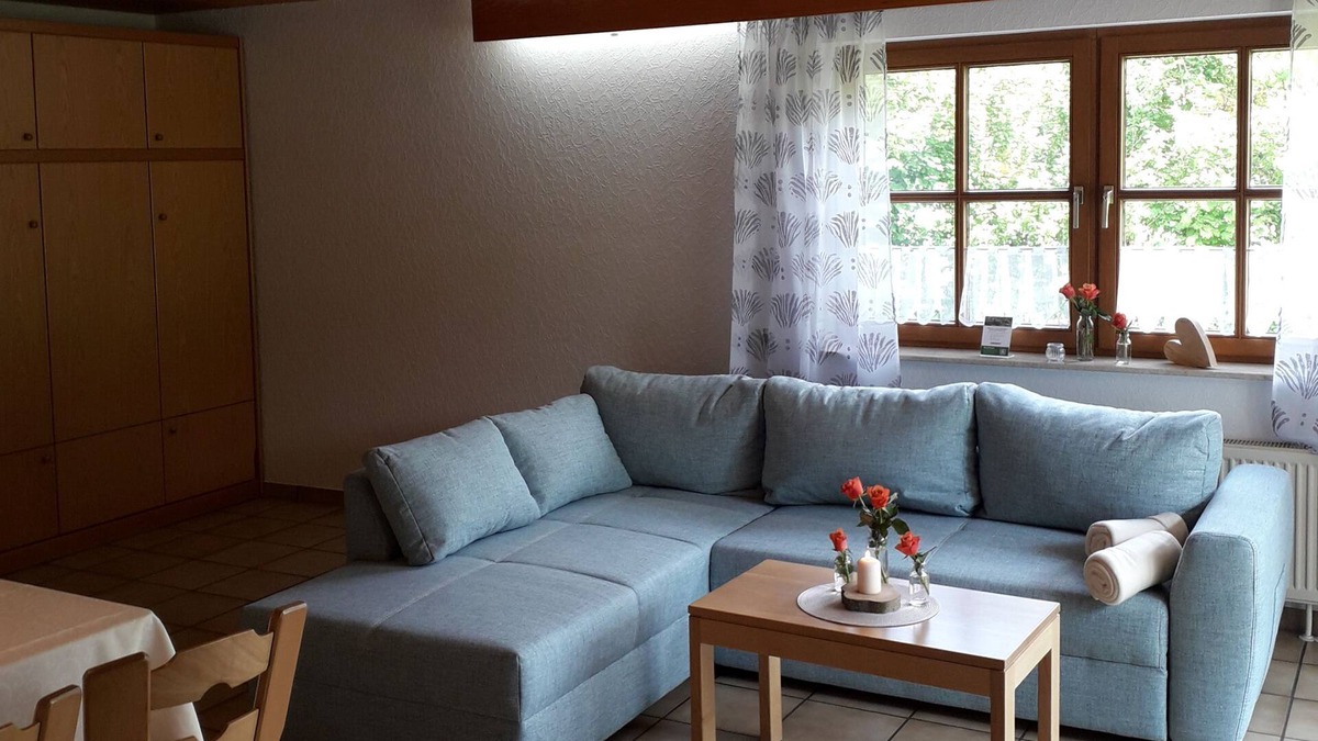 Hohenstein Apartment | Wiesenstube, 53qm, Garten, 1 Schlafzimmer, max. 2 Personen