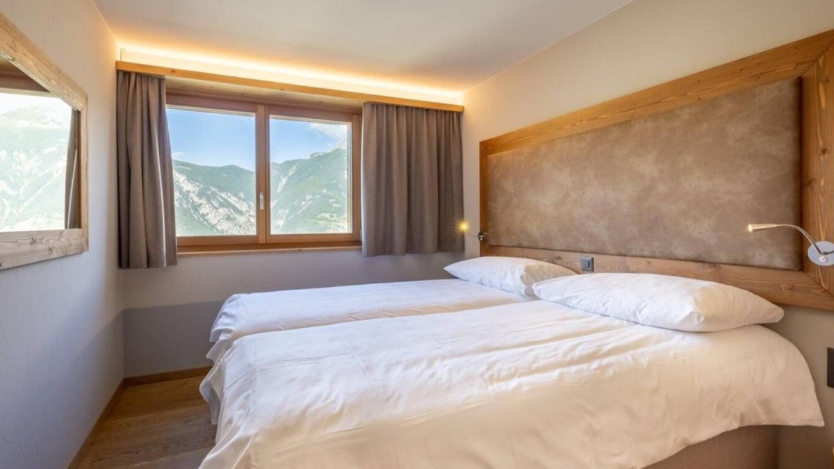 Vercorin Apartment | Wifi, ski-in/ski-out & foot of the slopes, sauna, hammam, tv, ski locker, 48m², Vercorin