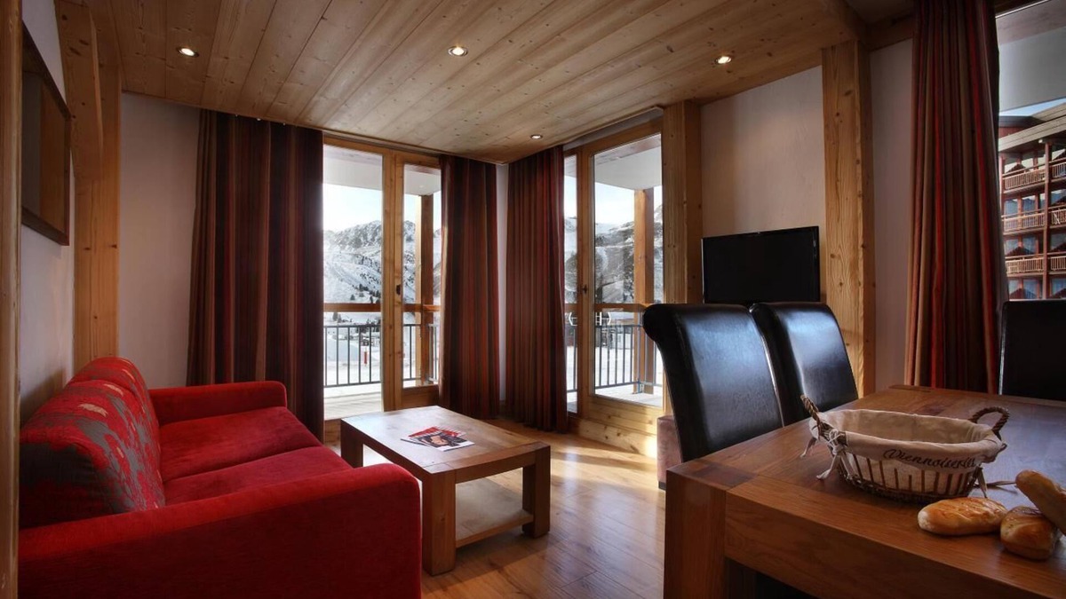 Arc-2000 Apartment | Wifi, ski-in/ski-out & foot of the slopes, fitness, swimming pool, sauna, hammam, balcony, parking