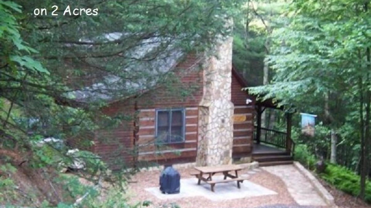 Lansing Cabin | Wil-deer-ness Cabin- Secluded-Firepit-Hot Tub-WiFi-Dog Friendly