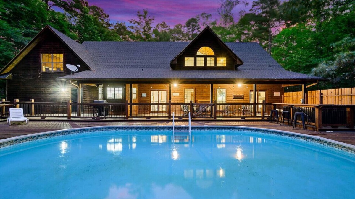 Broken Bow Cabin | Wild Oasis · New! Wild Oasis: Pool, Gameroom, Theatre, Hot Tub