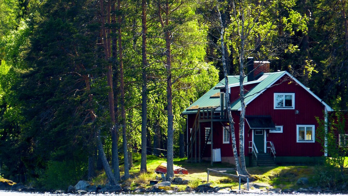 Liden Apartment | Wilderness and water as far as the eye can see! Nature relaxation - far away from the hustle and bustle!