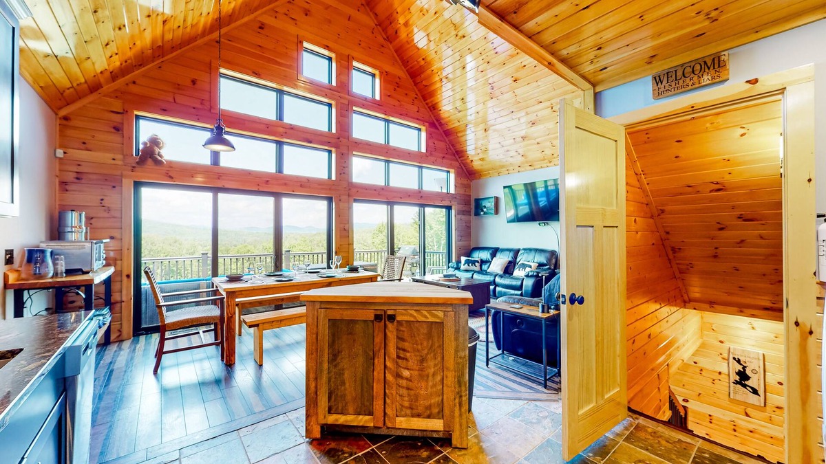 Rangeley Plantation House | Wilderness retreat near skiing with large deck, grill, firepit, & W/D - dogs ok