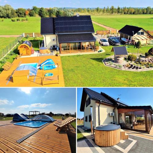 Swietajno Villa | Willa na Mazurach ze SPA, Basenem i Jacuzzi