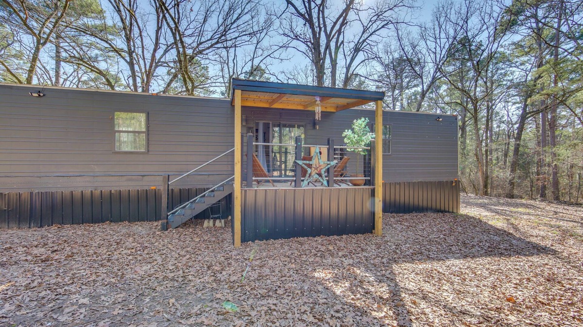 Winnsboro House | Winnsboro Tiny House w/Trails, Yard Games & More!