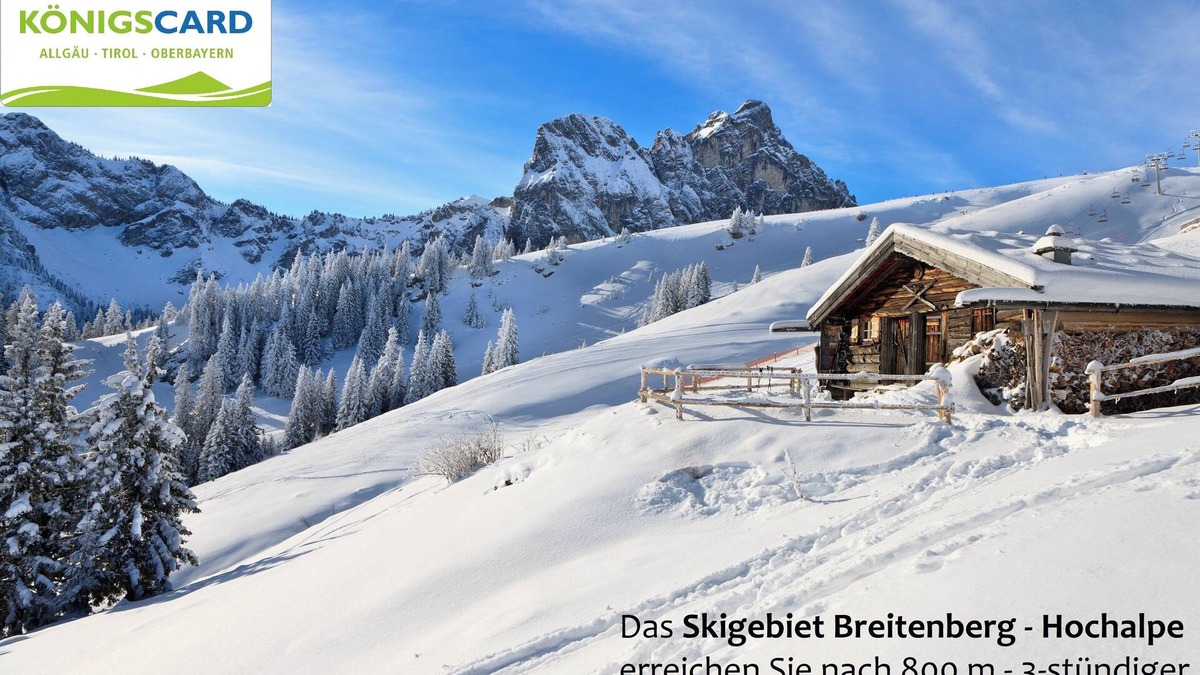 Heitlern Apartment | Winter vacation in the Allgäu with free ski pass directly at the ski resort