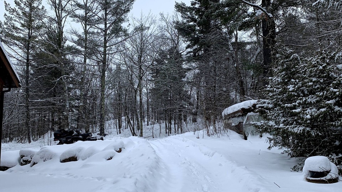 Parham Cottage | Winter Wonderland! Summer cottage that is also great in the winter.