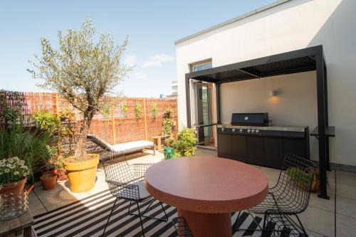 Tiergarten Apartment | Wintergarten roof terrace