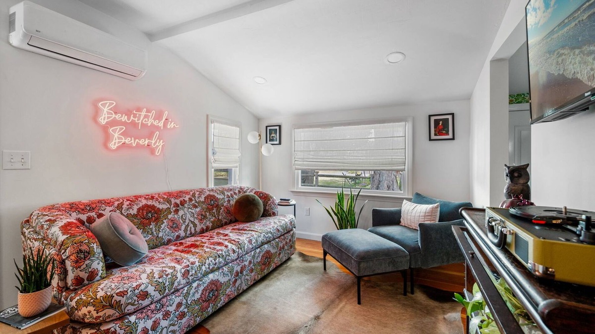 Beverly Cottage | Witchy Hideaway Cottage with AC, Outdoor Patio, Close to Salem & Downtown