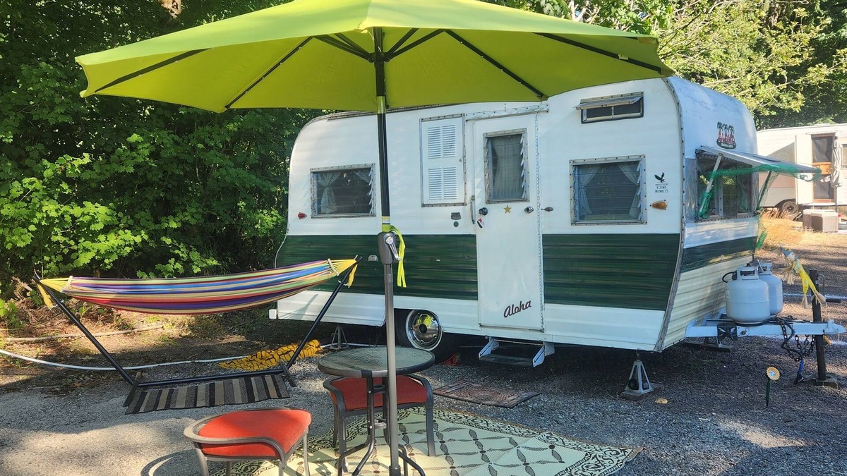 Monroe House | Wizard of Oz themed, Vintage 1967 Aloha Camper/Glamper!