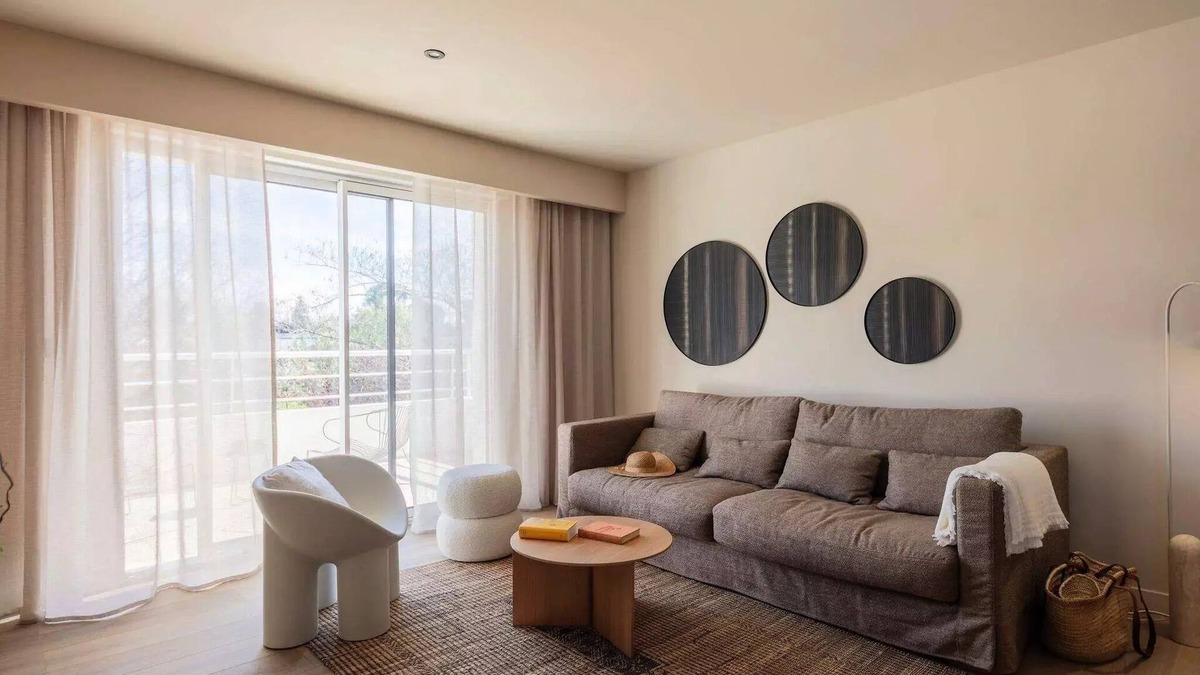 Baillargues Apartment | Wohnung 2 Schlafzimmer 4 Personen Garten Blick