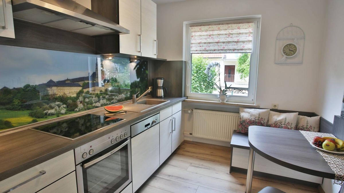 Staffelstein Apartment | Wohnung (60qm) im Erdgeschoss mit Terrasse & Garten