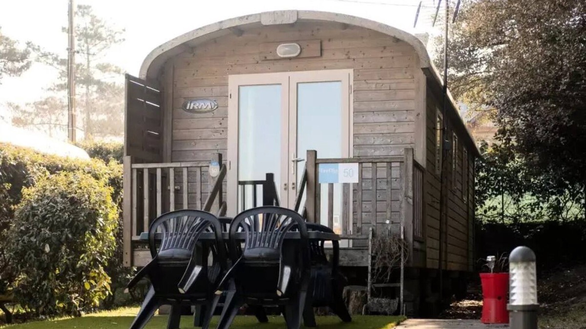 Saint-Michel-Chef-Chef Cabin | Wohnwagen mit 2 Schlafzimmern für 4 Personen
