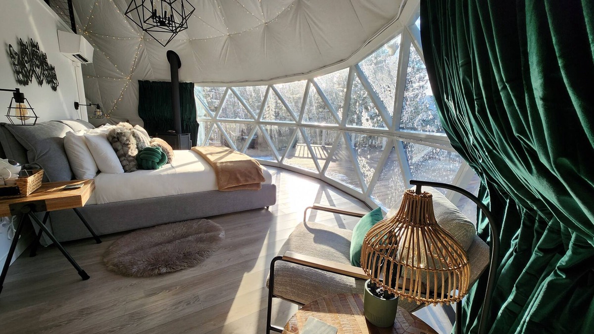 East Kootenay Cabin | Wolf Dome at Winderdome Resort, a howling good time!