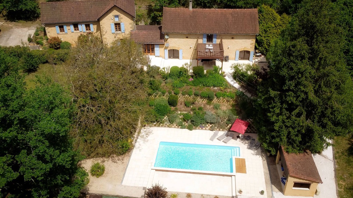 Saint-Andre-dAllas House | Wonderful 4 bedroom, 4 bath Perigordine House, heated pool, 5 acres, Sarlat 6km