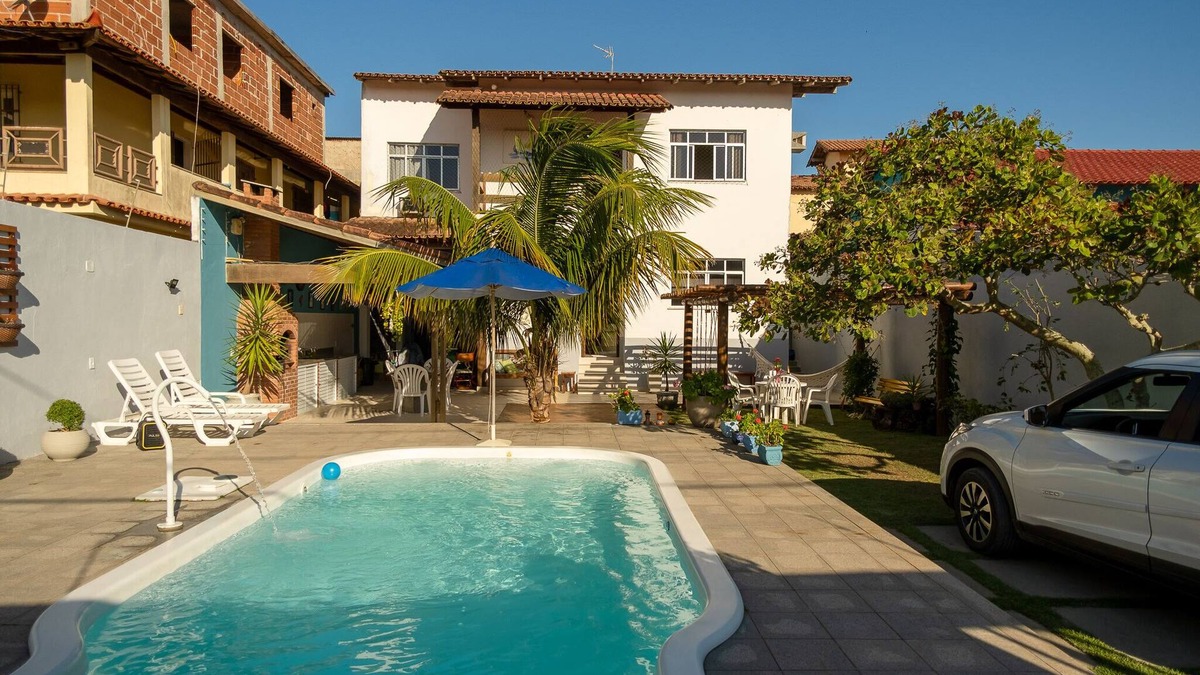 Nova Ponta da Fruta House | Wonderful house on the block from the sea. WITH POOL.