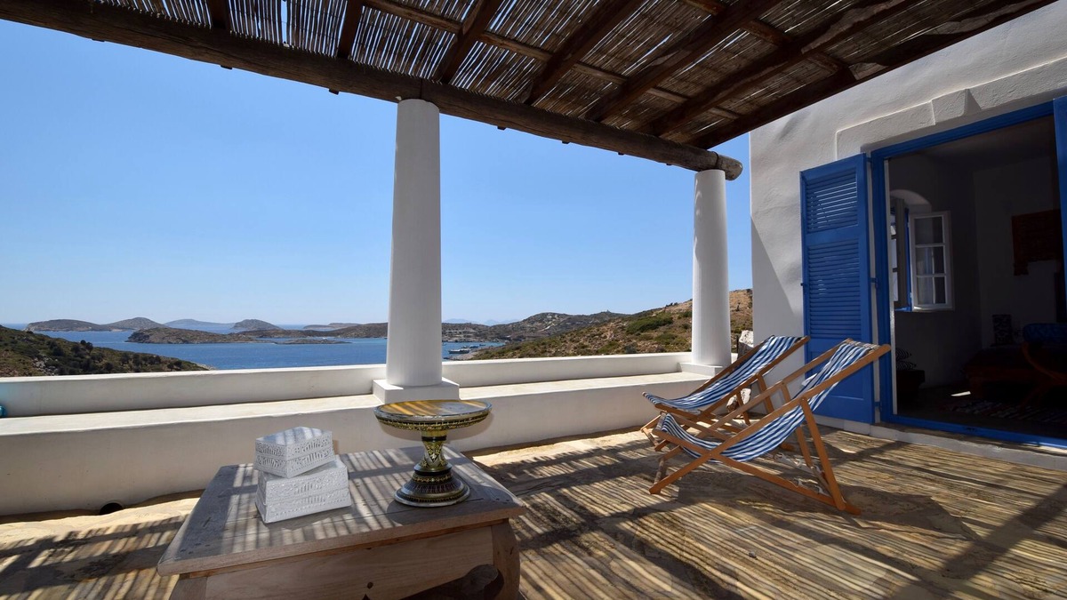 Lipsoi House | Wonderful Home 4 beautiful bedrooms enchanted sea view and direct access to bays