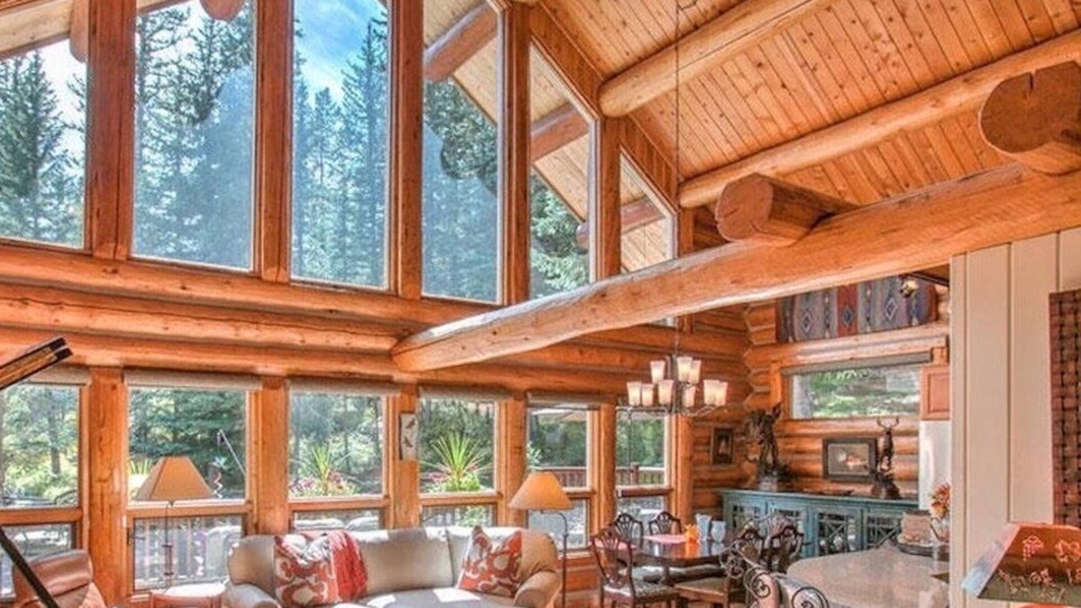 Redstone House | Wonderful Log Home.