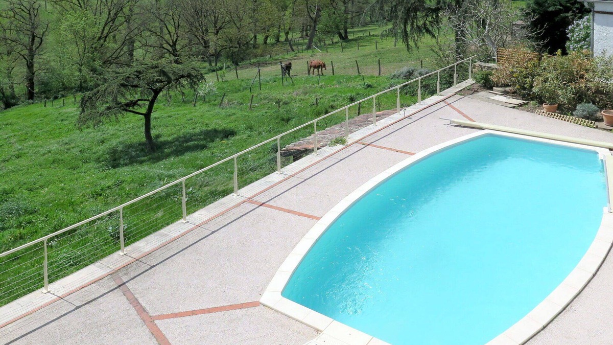 Lacapelle-Segalar House | Wonderful private villa with WIFI, A/C, private pool, TV, terrace, pets allowed and parking