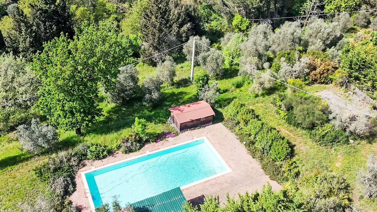 Guardistallo House | Wonderful private villa with private pool, A/C, WIFI, TV, patio, panoramic view and parking