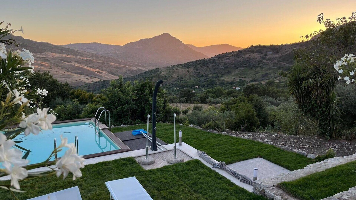 Madonie National Park Villa | Wonderful private villa for 6 people with private pool, A/C, WIFI, TV, panoramic view and parking