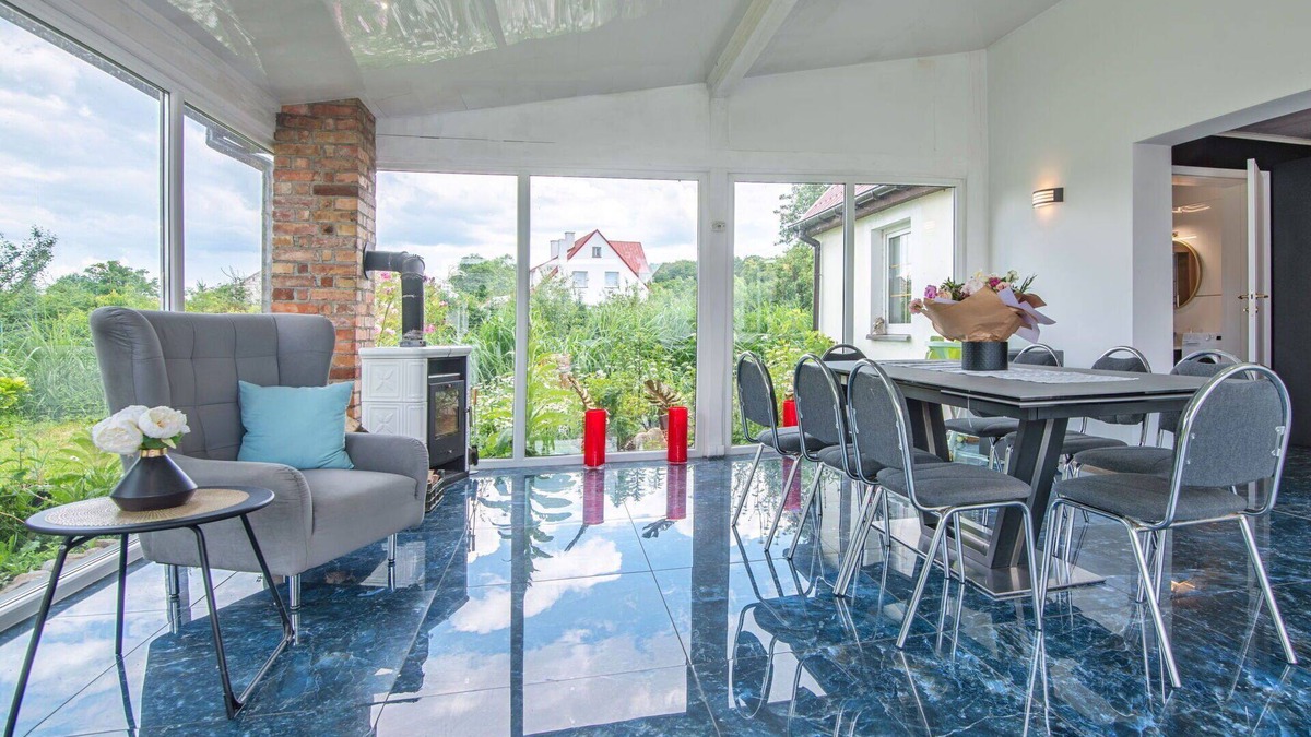 gmina Dobra House | Wonderful private villa for 10 people with private pool, WIFI, TV, terrace, pets allowed and par.