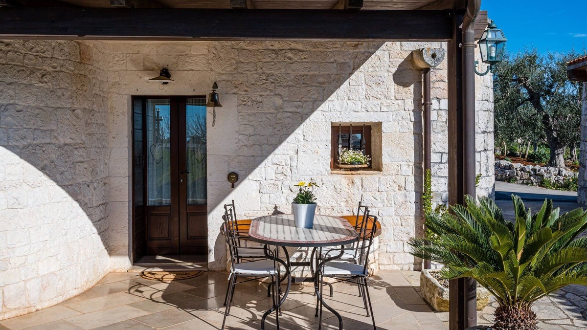 Coreggia Villa | Wonderful Trulli building in Alberobello country