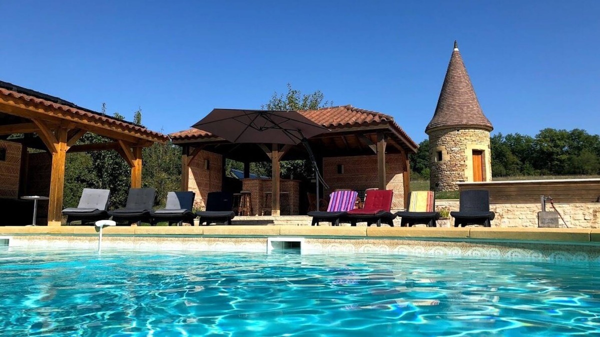 Marnac Other | wonderfull house on private grounds with pool and roman hot water bath