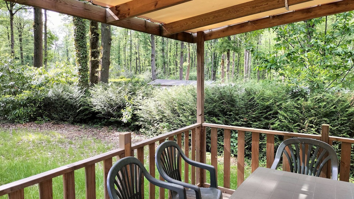Saint-Cheron House | Wonderfull mobil-home 6 people, 1 hour from Paris, RER C Saint-Chéron