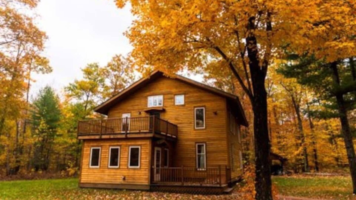 Bliss Township House | Wooded Private Custom Home