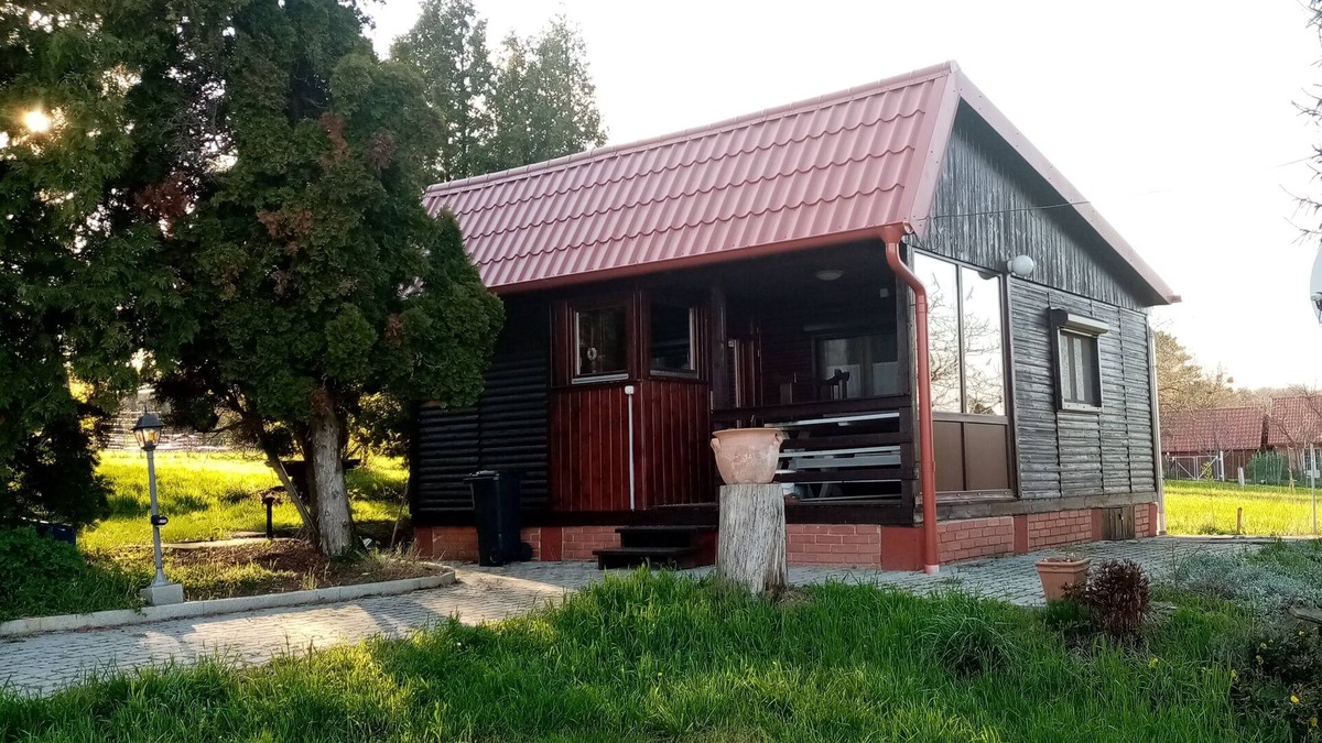 Nemesbuk House | Wooden holiday house Lisa in a dream situation with a view