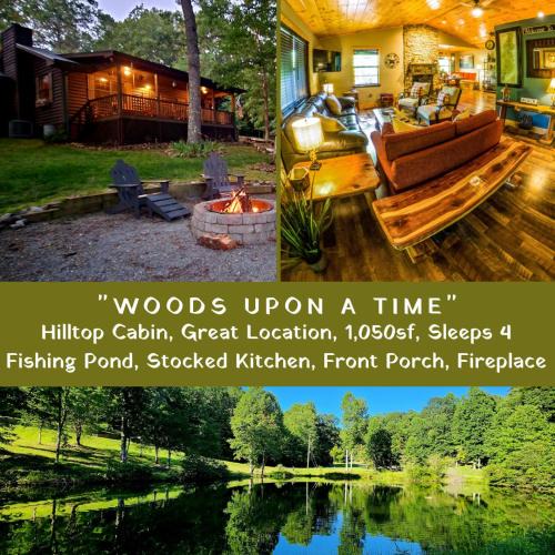 Murphy House | Woods Upon a Time Remodeled Cabin with Fireplace, Pond View & Firepit - Your Getaway Story Awaits!