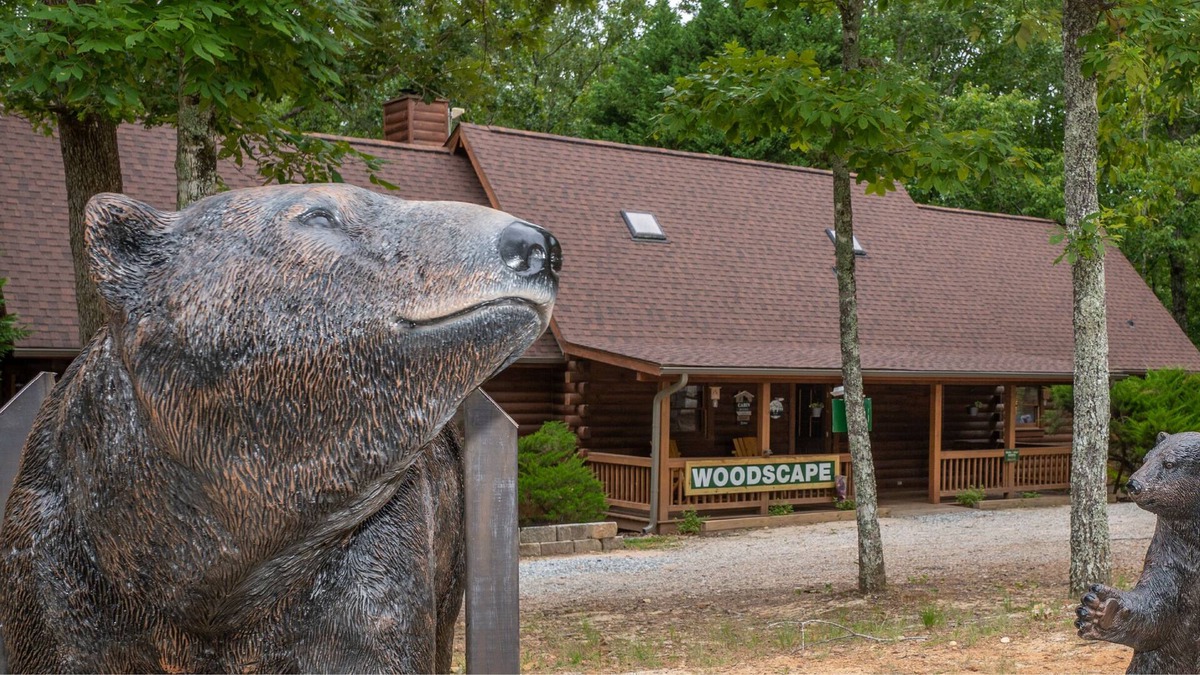 Pine Mountain Valley Cabin | Woodscape Cabins "Bear" - Main Cabin of Triplex