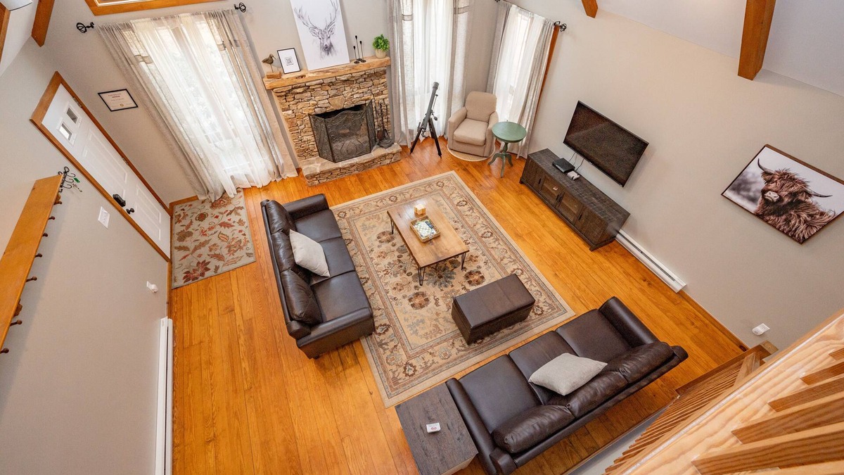 Sky Valley House | Woodsy Escape w/Porch, Games & Fireplace