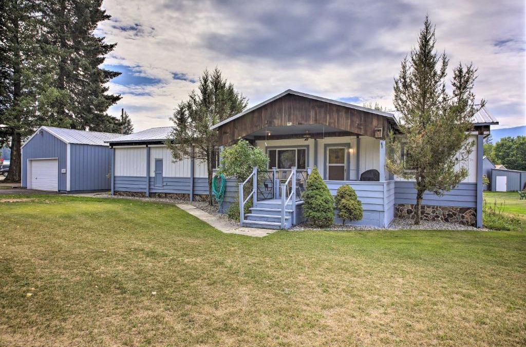 Trout Creek House | Woodsy Riverfront Retreat in Trout Creek Montana!