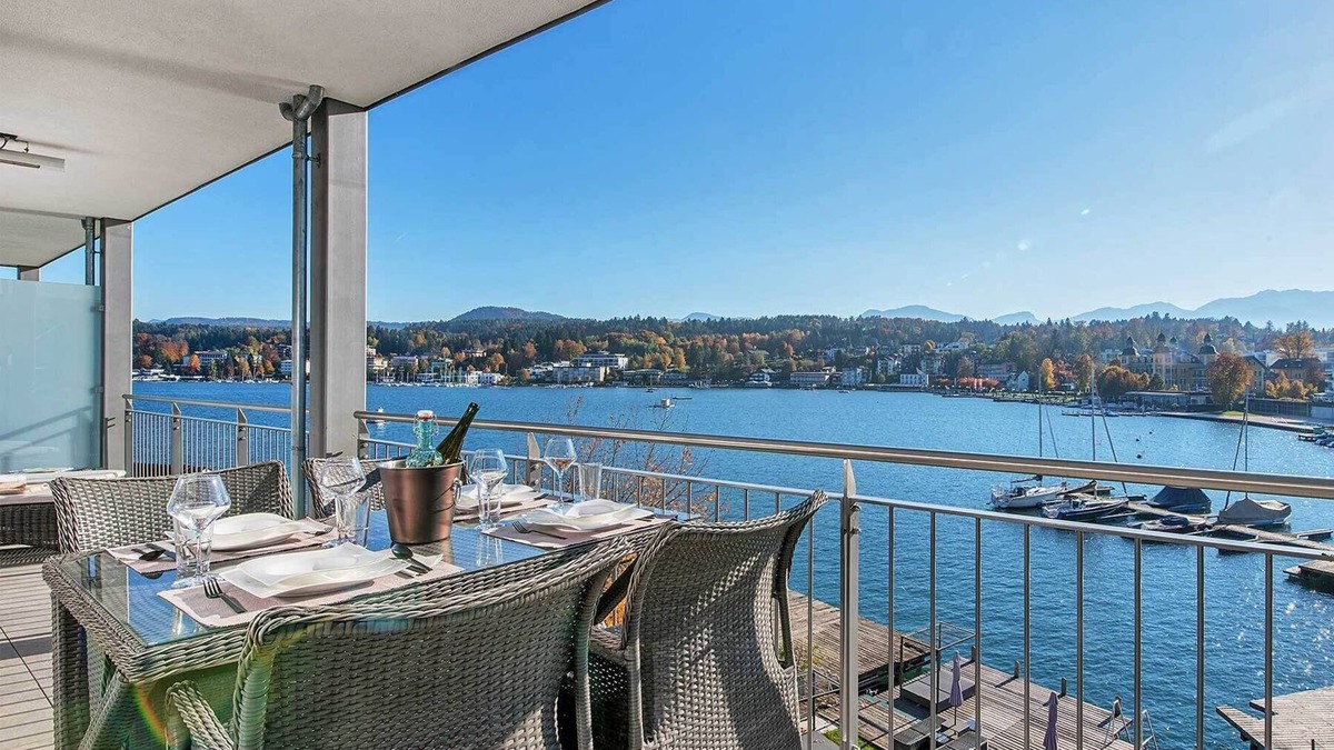 Velden am Worther See Apartment | Wörthersee FEWO/apartment with direct lake access