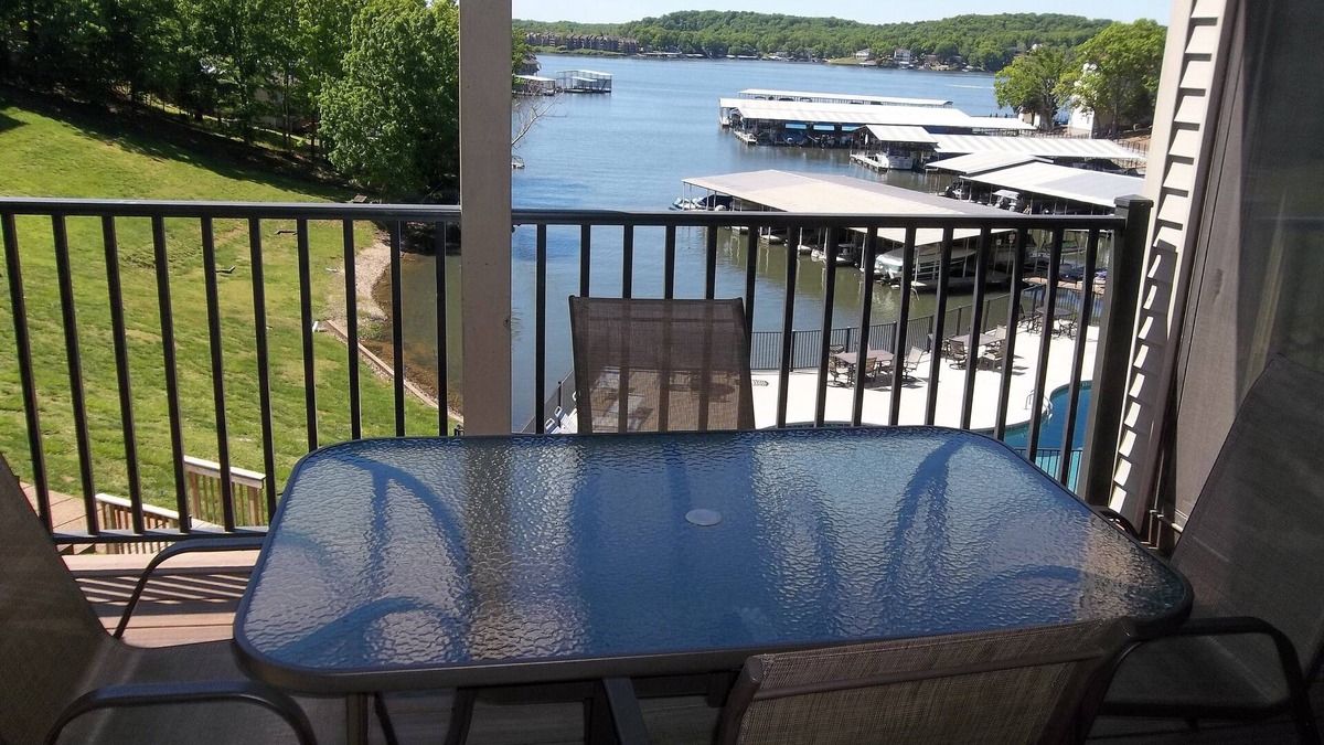 Lake Ozark Condo | WOW! MUST SEE! Newly Remodeled Condo Overlooking Lake, Pool & Hot Tub!