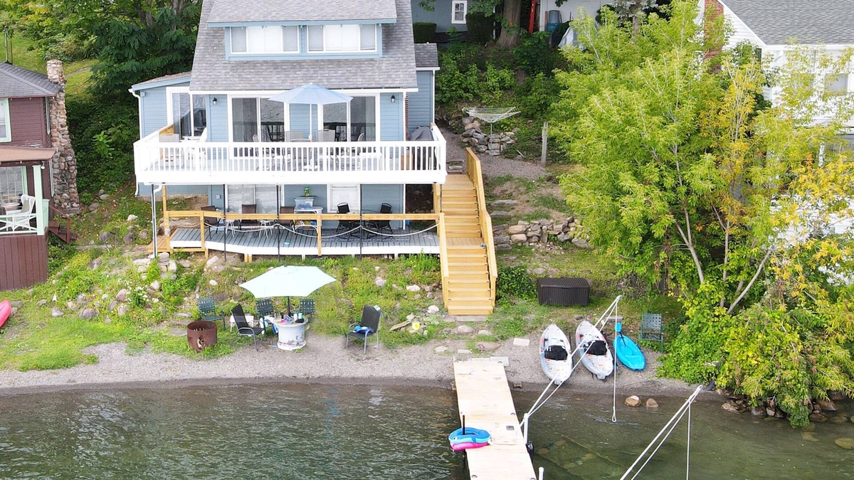 Penn Yan Cottage | WOW! Newly Renovated Cottage on Keuka Lake. Perfect for a Vacation on the Water