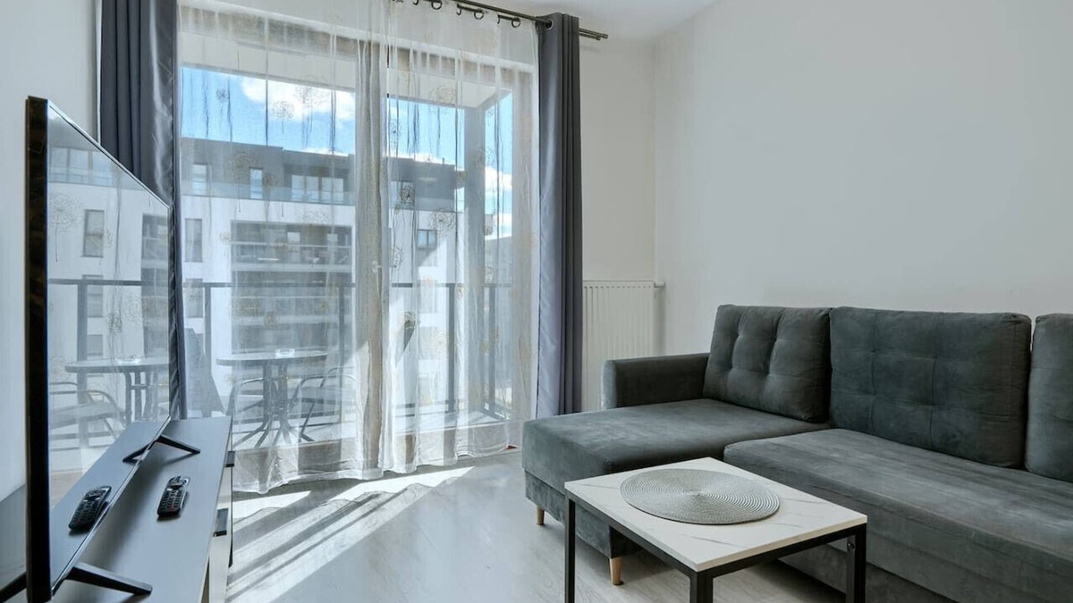 Zaspa Apartment | Wrzeszcz Apt - Parking, Balcony&Gym - by Rentujemy