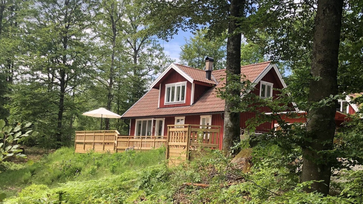 Vittsjo House | Wunderschönes Haus am See mit Sauna, Boot und Eigenem Bootssteg