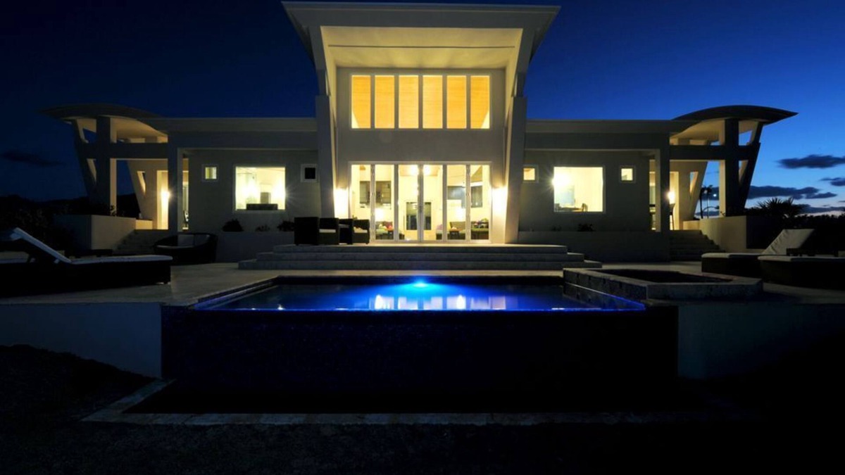 Governor's Harbour Villa | WV2 Stunning Contemporary Beach Villa w/ Private Pool, 50-Mile Ocean Views