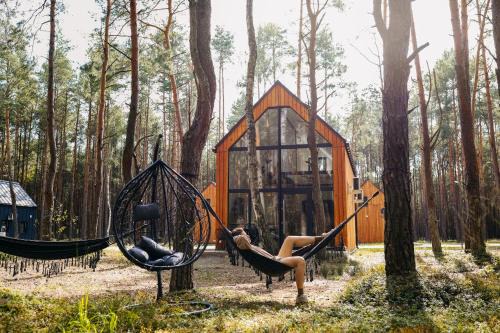 Zelow Resort | Wyjątkowy domek w kompleksie Patyki Las Możliwości