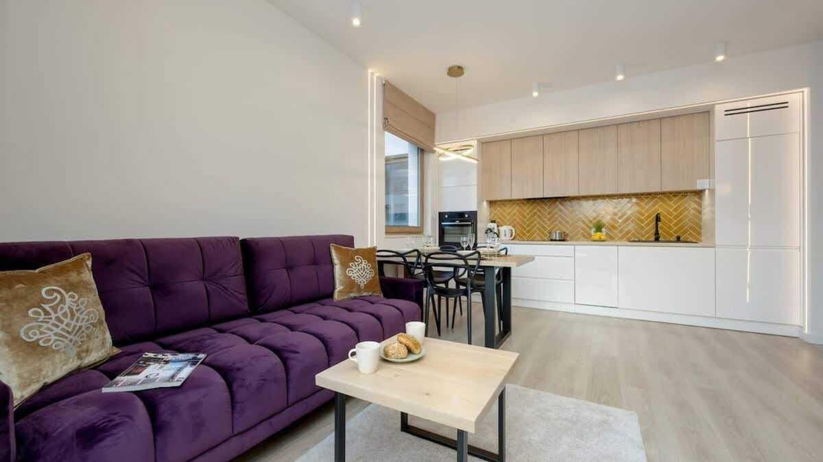 Mokotow Apartment | Wynalazek 3C | Modern Apartment | Parking