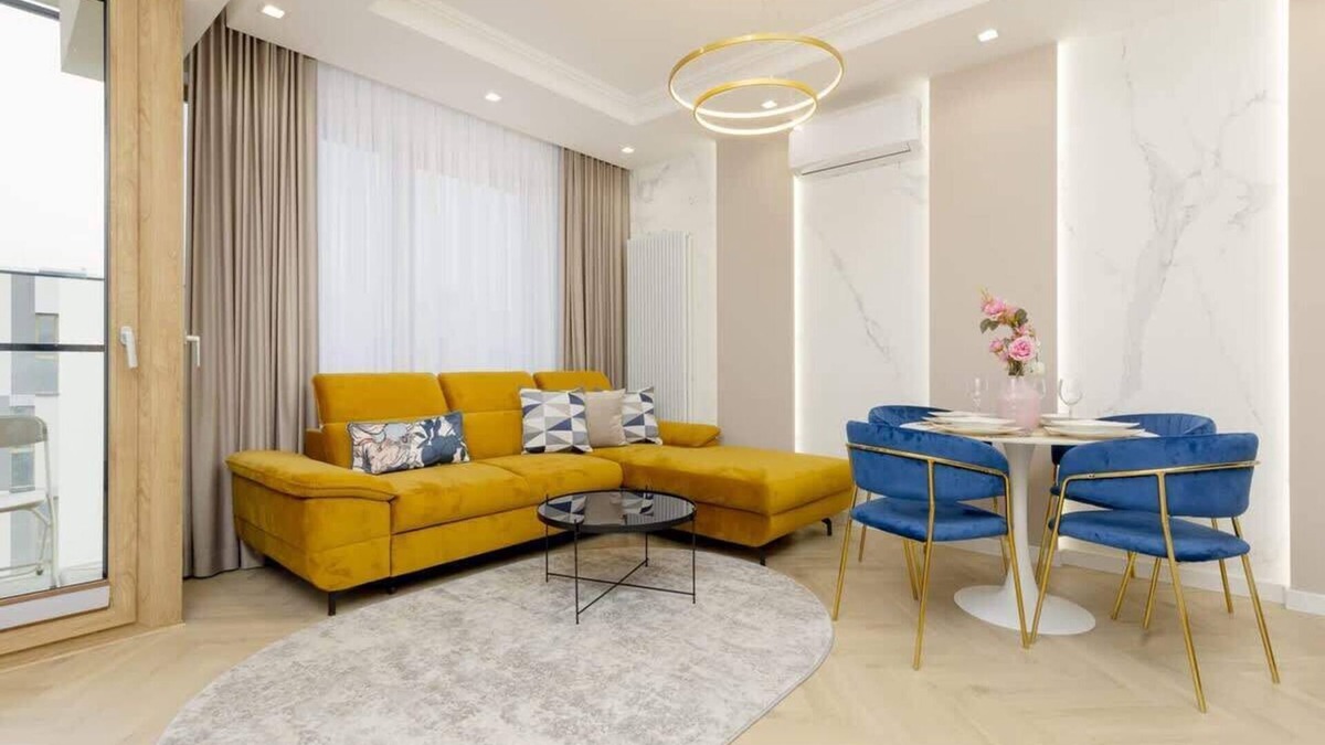 Mokotow Apartment | Wynalazek 3E | A/C | Parking | Remote Work
