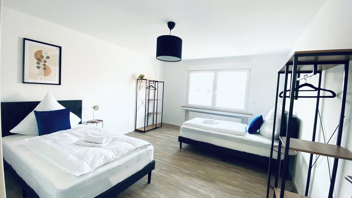 Buchholz Apartment | XXL teams I fitters I families I 1.20m beds I P I comfort I central