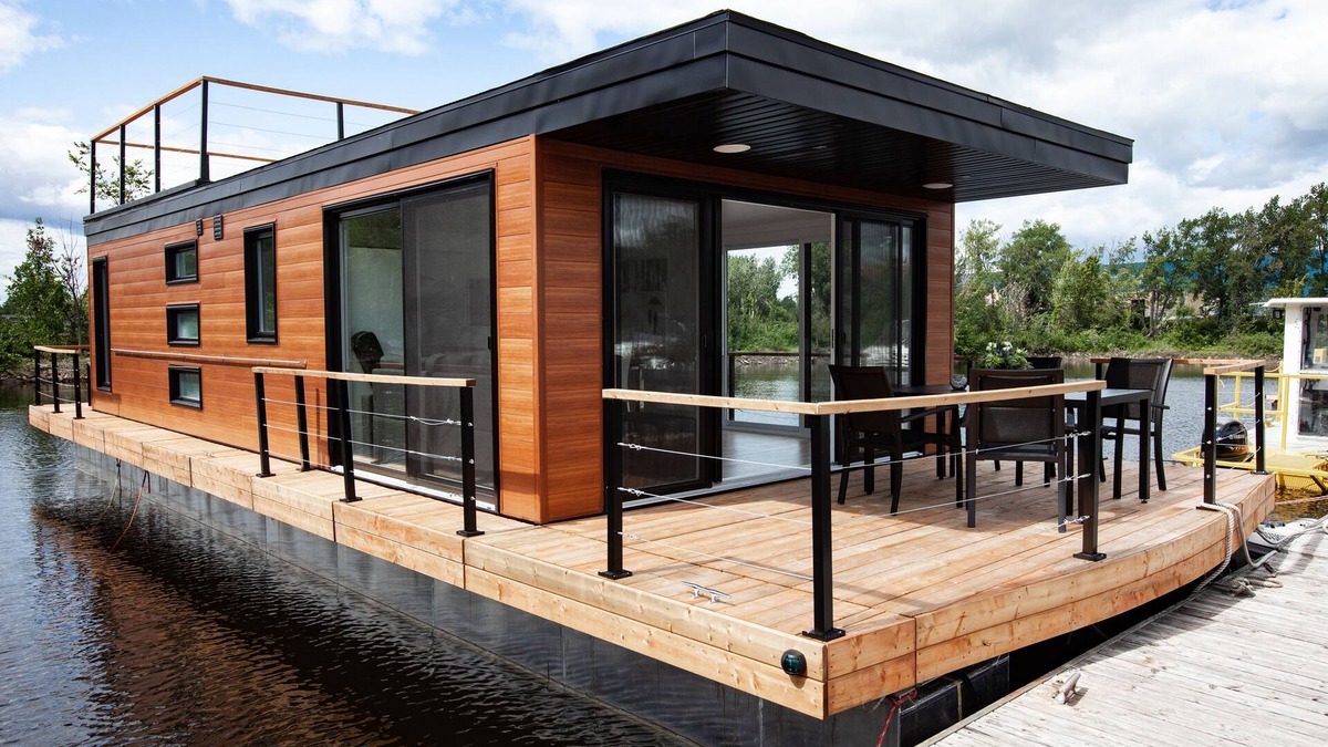 Mauricie House | Yacht Club de Trois-Rivières 2 - Maison flottante