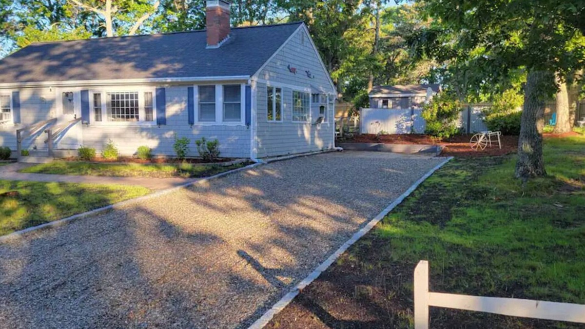 West Yarmouth House | Yarmouth Cottage - Outdoor Shower + Firepit